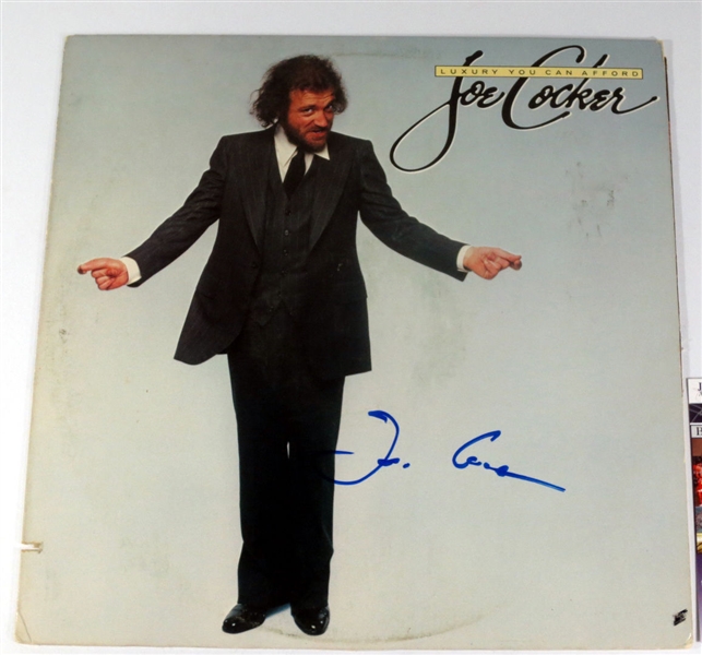 Joe Cocker Signed "Luxury You Can Afford" Album (JSA)
