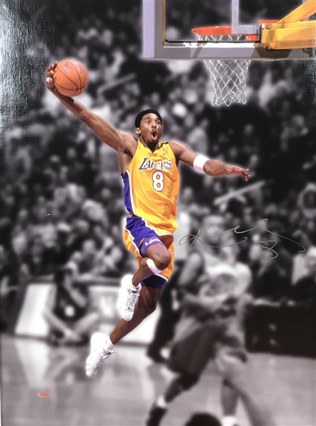 Kobe Bryant Signed "Slam" Limited Edition 26" x 32" Canvas Print (UDA)