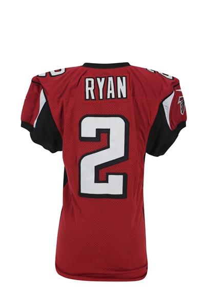 Matt Ryan Game Used Atlanta Falcons Jersey :: 12-29-13 vs. Carolina Panthers (Falcons LOA)