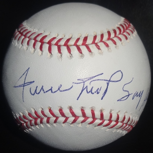 Willie Mays Signed OML Baseball w/ Rare "Say Hey Kid" Inscription (BAS/Beckett Guaranteed)