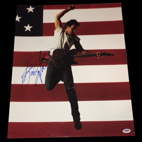 Bruce Springsteen Signed 16" x 20" Color Photograph (PSA/DNA)