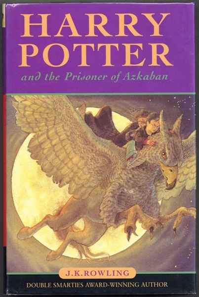 J.K. Rowling Signed Prisoner of Azkaban First Edition Misprint UK Book (Beckett/BAS)