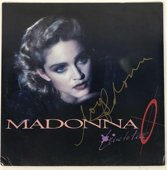 Madonna Signed "Live To Tell" Album (PSA/DNA)