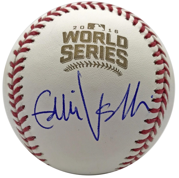 Eddie Vedder Signed 2016 World Series Baseball (JSA)