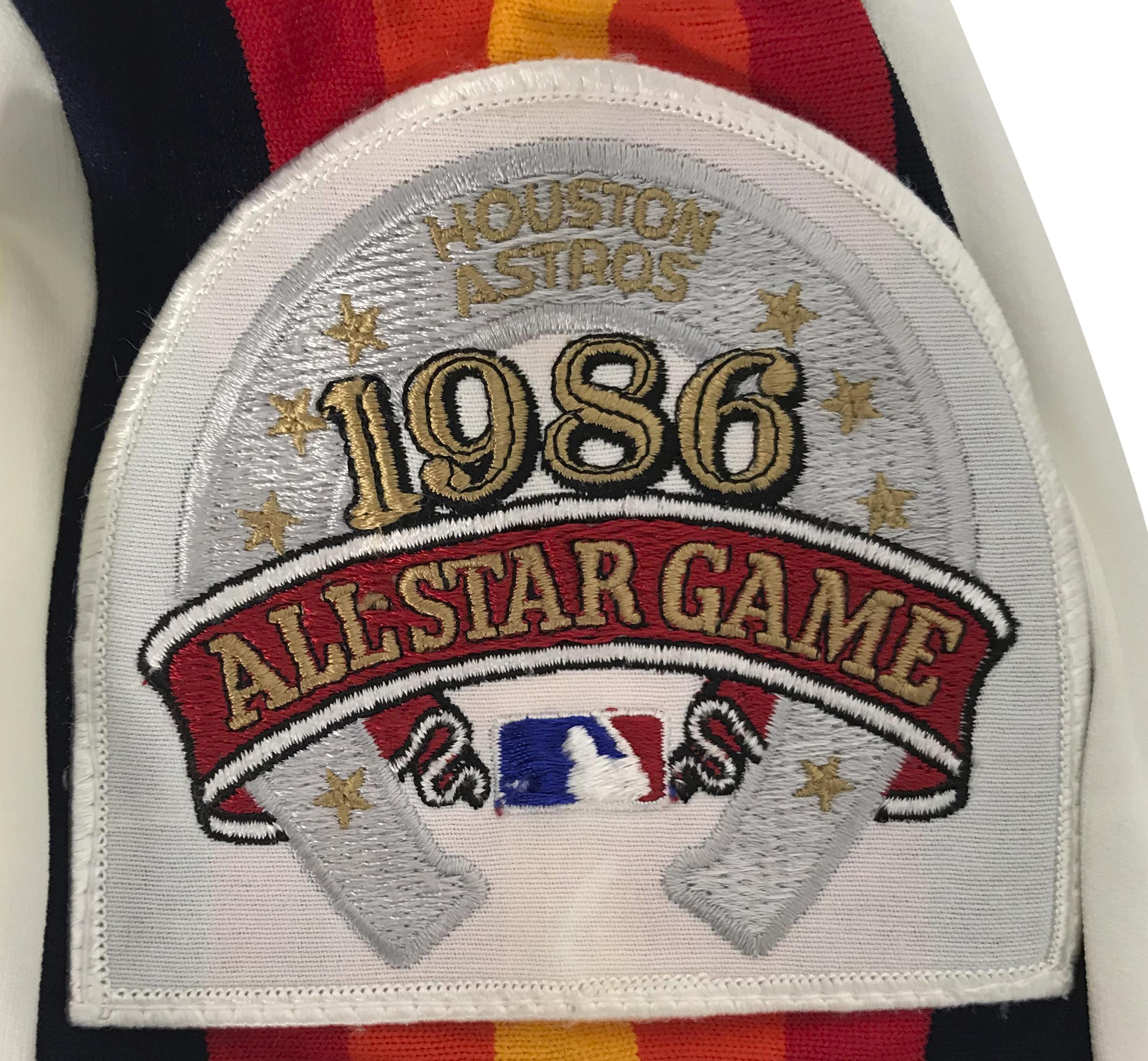 Lot Detail - Mike Scott Game Used/Worn 1986 Houston Astros Jersey