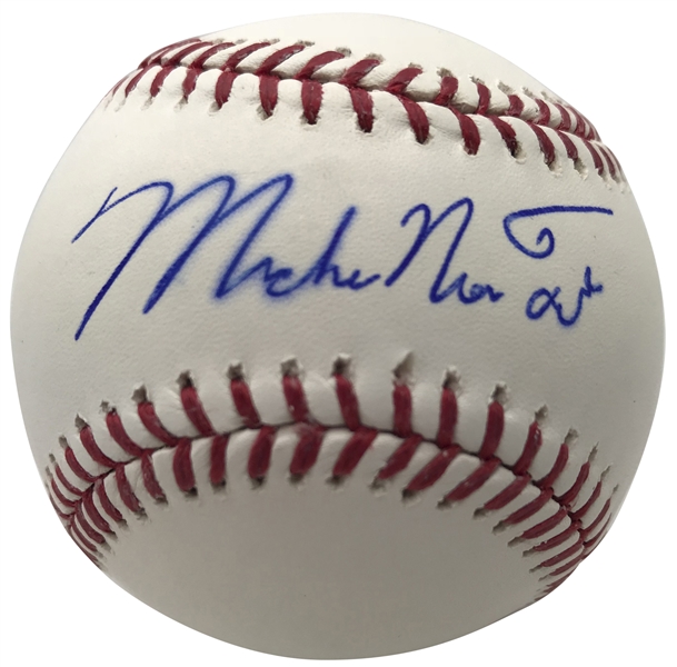 Mike Trout Full Name Signed Rookie OML Baseball (MLB)