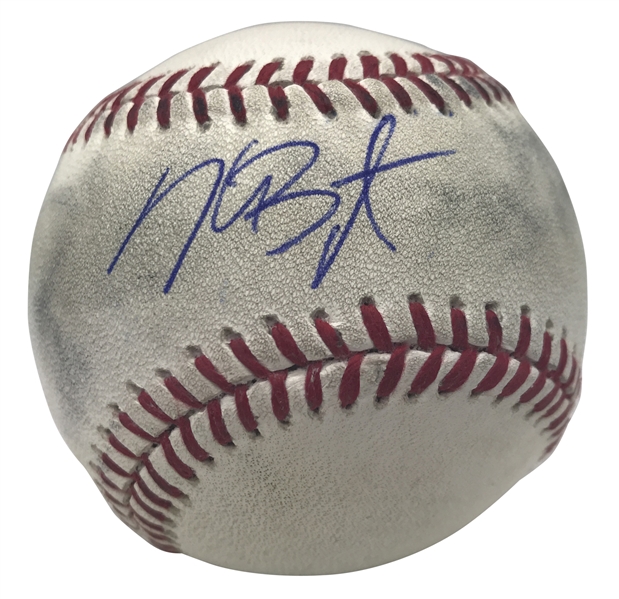 Kris Bryant Signed & Game Used 2015 OML Baseball During ROY Campaign! (MLB & PSA/DNA)