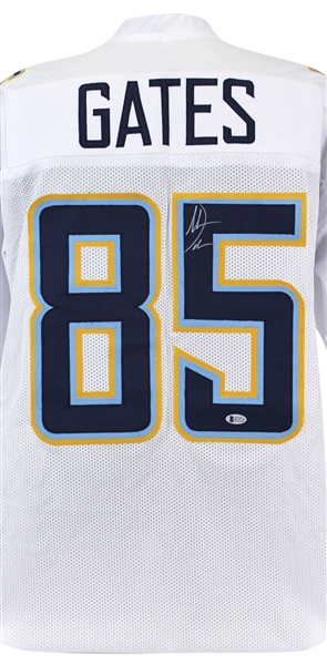 Antonio Gates Signed San Diego Chargers Jersey (BAS/Beckett)