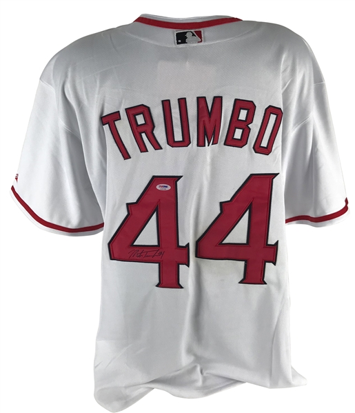 Mark Trumbo Signed LA Angels Jersey (PSA/DNA)