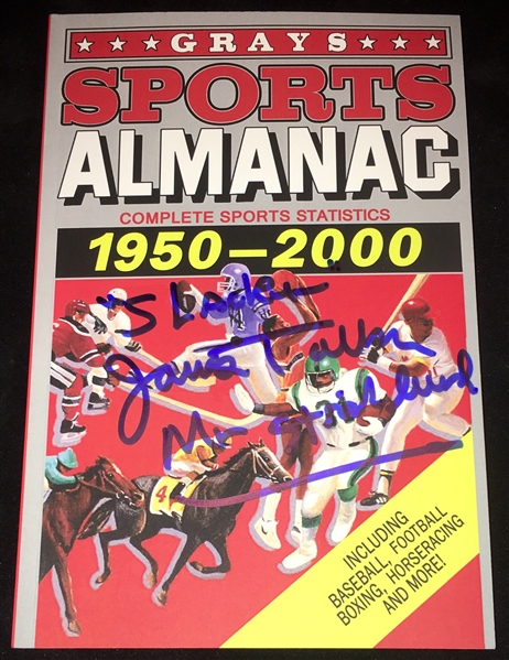 Back to the Future: James Tolkan Signed Replica Sports Almanac (BAS/Beckett Guaranteed)
