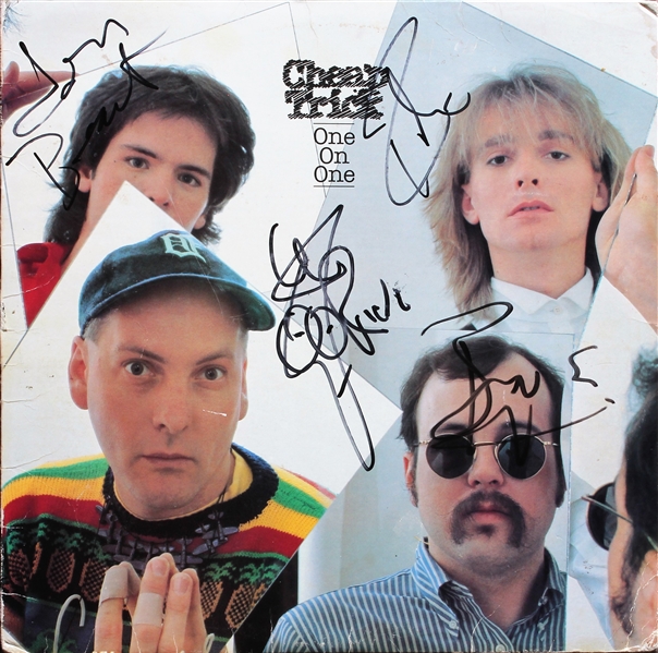 Cheap Trick Group Signed "One for One" Record Album (Beckett/BAS Guaranteed)