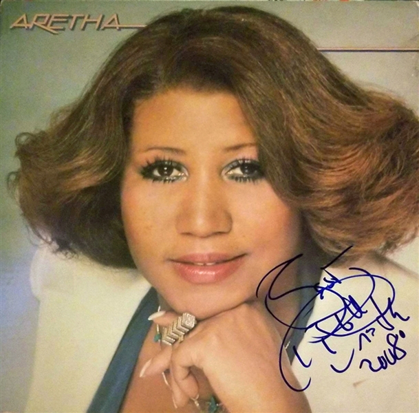 Aretha Franklin In-Person Signed Record Album (Beckett/BAS Guaranteed)