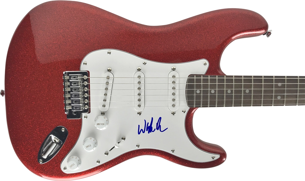 Steely Dan: Walter Becker Signed Stratocaster Style Guitar (Beckett/BAS Guaranteed)
