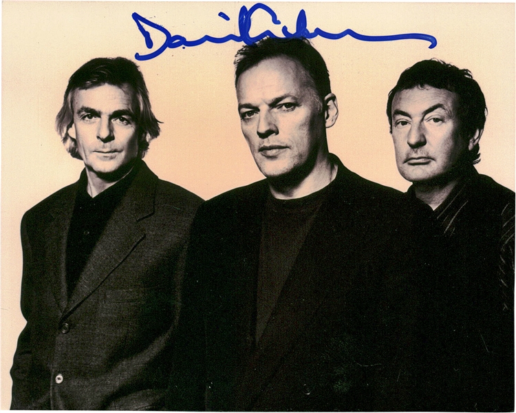 Pink Floyd: David Gilmour Signed 4" x 6" Photograph (REAL/Epperson)