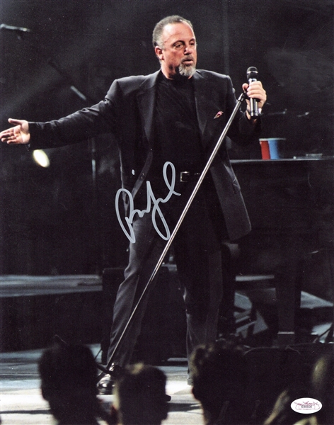 Billy Joel Signed 11" x 14" On-Stage Photograph (JSA)