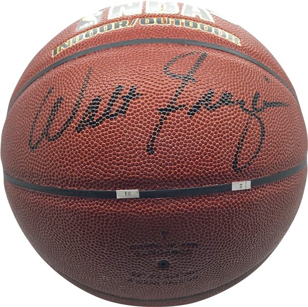 Walt Frazier Signed I/O NBA Basketball (Steiner Sports)