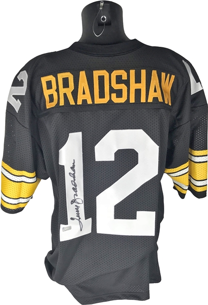 Terry Bradshaw Signed Pittsburgh Steelers Jersey (Beckett/BAS)