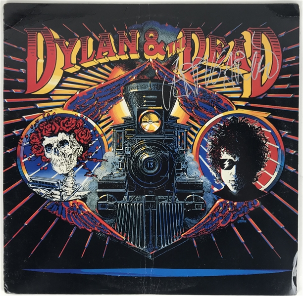 Jerry Garcia Signed "Dylan & The Dead" Album (JSA)