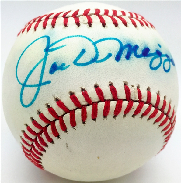 Joe DiMaggio Vintage Signed OAL MacPhail Baseball (PSA/DNA)