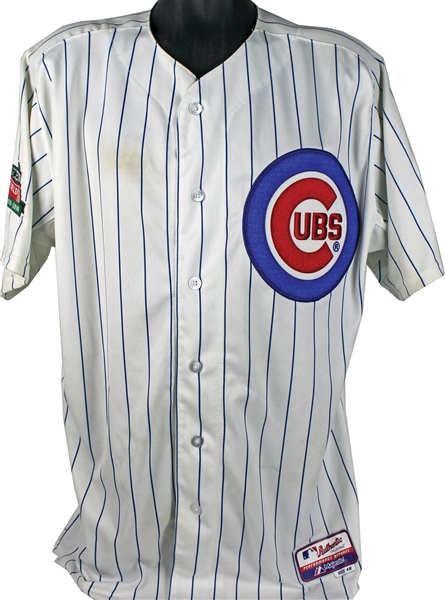 Lot Detail - Jake Arrieta 2014 Game Worn & Signed Chicago Cubs Jersey ...