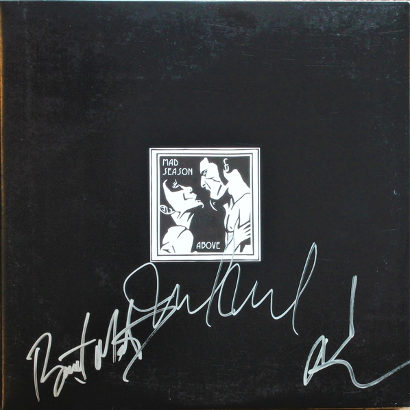 Mad Season Group Signed Record Album (3 Sigs)(Beckett/BAS Guaranteed)