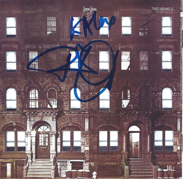 Led Zeppelin: Robert Plant Signed & Inscribed "Physical Graffiti" CD Booklet (Beckett/BAS)