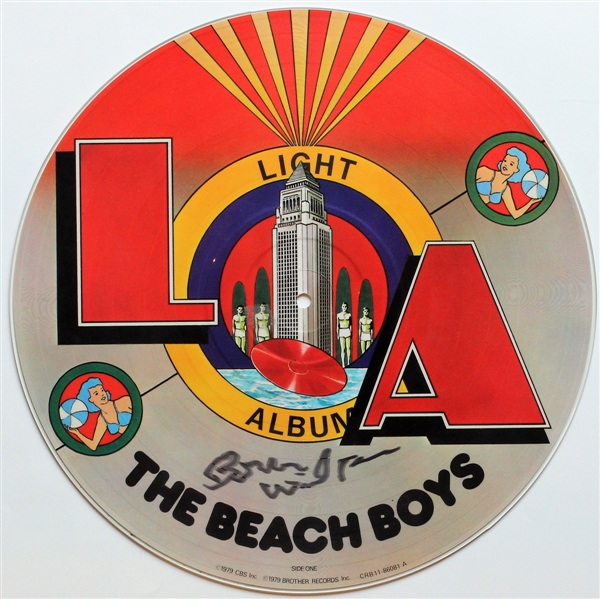 Lot Detail - The Beach Boys Signed Memorabilia Lot (4) W/Albums ...