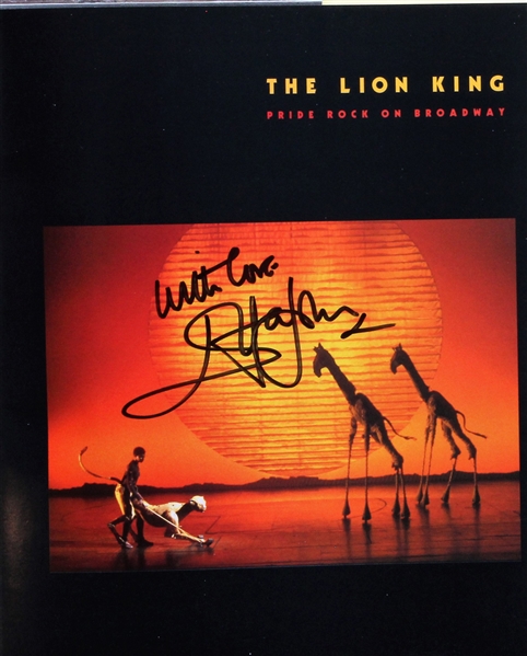 Elton John Signed "Lion King, Pride Rock on Broadway" Hardcover Coffee Table Book (Beckett/BAS Guaranteed)