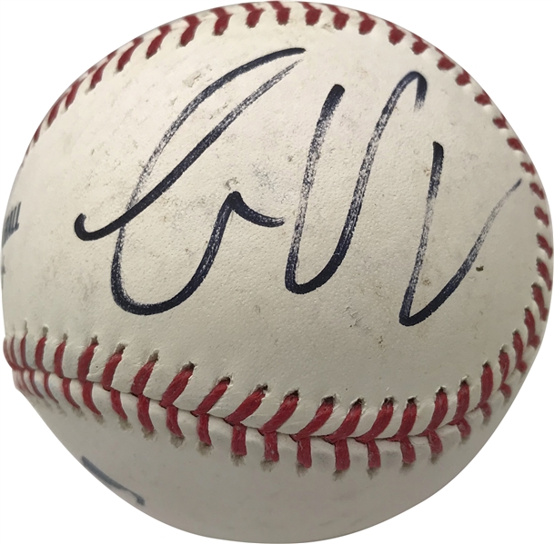 Conor McGregor Signed OML Baseball (PSA/DNA )