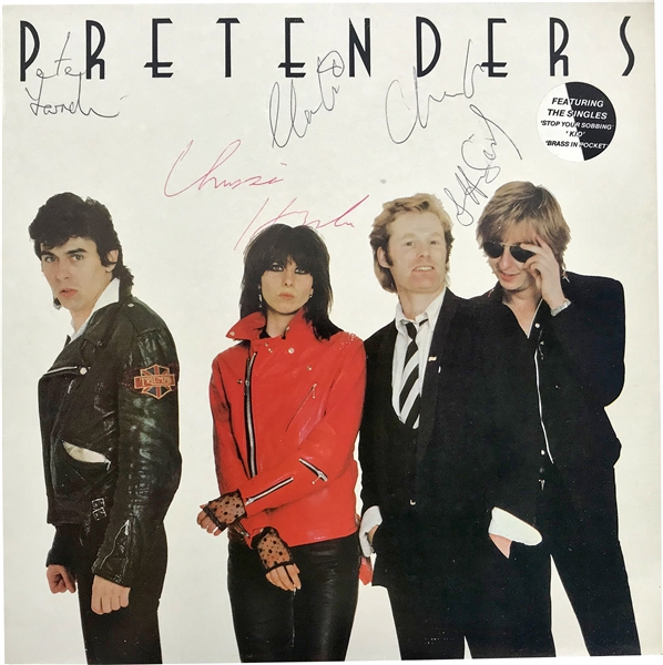 The Pretenders Group Signed Self Titled Debut Album w/ Fardon, Hynde & Others! (Beckett/BAS)