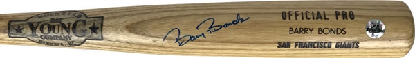 Barry Bonds Game Used & Signed 1997-98 San Francisco Giants Professional Model Baseball Bat (PSA/DNA & Beckett/BAS)