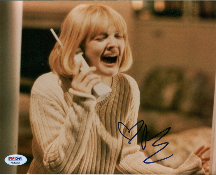 Drew Barrymore Signed 8" x 10" Color Photograph (PSA/DNA)