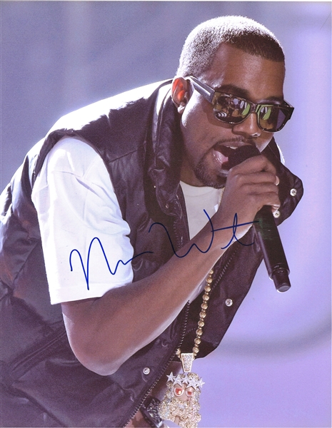 Kanye West Signed 8" x 10" Photograph with Early Full Name Autograph! (Beckett/BAS Guaranteed)