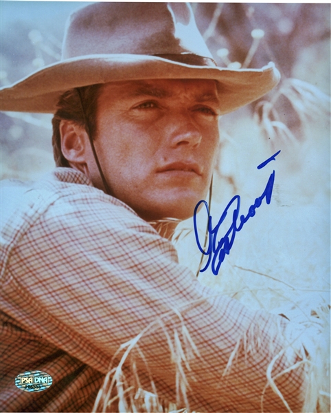 Clint Eastwood Near-Mint Signed 8" x 10" Photograph (PSA/DNA)