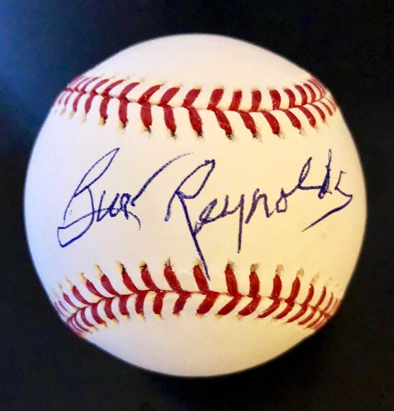 Burt Reynolds Signed OML Baseball (JSA)