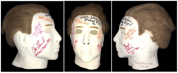 Halloween Multi-Signed Michael Myers Mask w/ 9 Sigs! (BAS/Beckett Guaranteed)