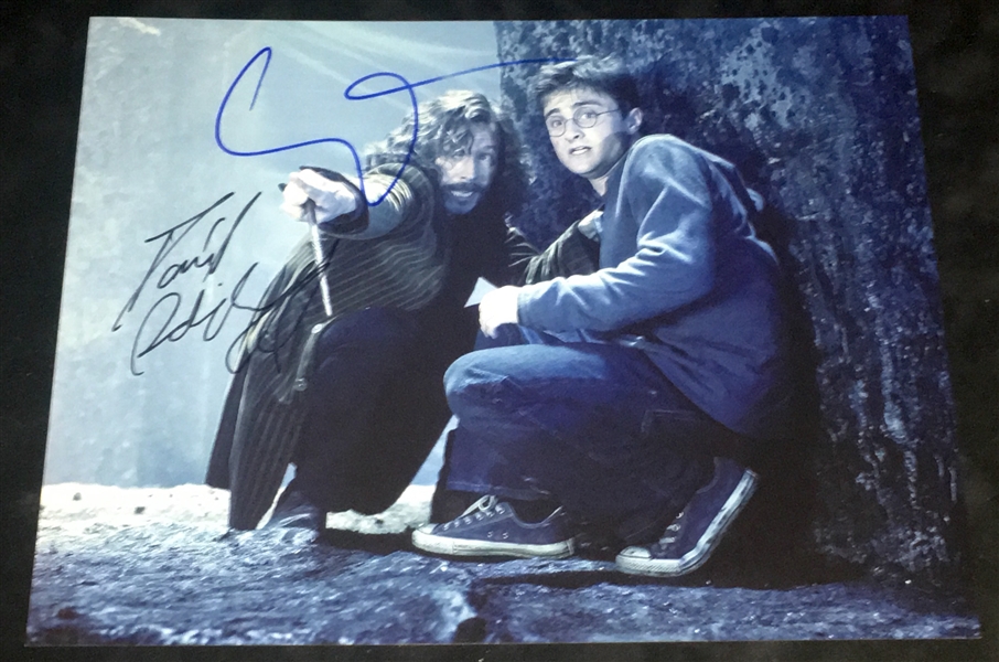 Daniel Radcliffe & Gary Oldman Dual-Signed 11" x 14" Photograph from "Harry Potter & the Order of the Phoenix" (Beckett/BAS Guaranteed)