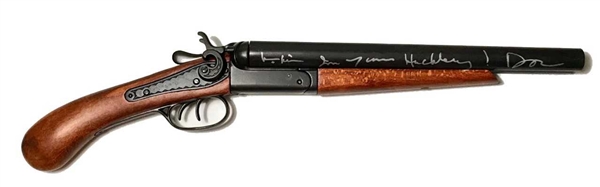 Tombstone: Val Kilmer Signed 1881 Street Howitzer Replica Rifle (BAS/Beckett Guaranteed)