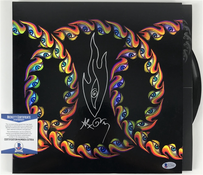 Tool: Alex Grey Signed "Lateralus" Album with Hand Drawn Sketch! (Beckett/BAS)