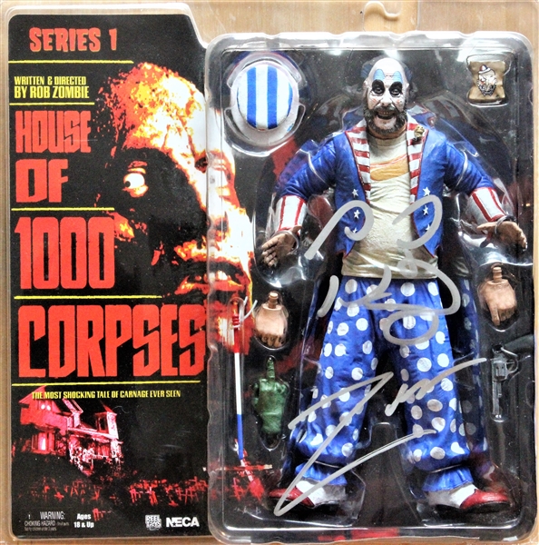 Rob Zombie and Sid Haig Dual Signed "House of 1,000 Corpses" Unopened NECA Toy (Beckett/BAS Guaranteed)