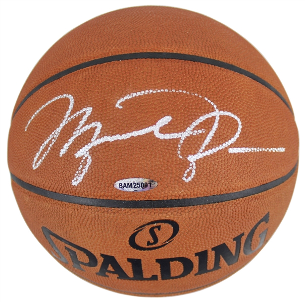 Michael Jordan Signed Spalding NBA Game Model Basketball (UDA)