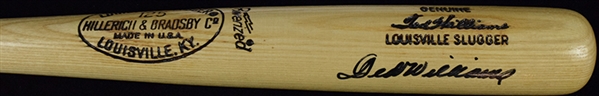 Ted Williams Near-Mint Signed Personal Model Baseball Bat (Beckett/BAS Guaranteed)
