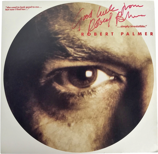 Robert Palmer Signed "Simply Irresistible" Album (Real/Epperson)