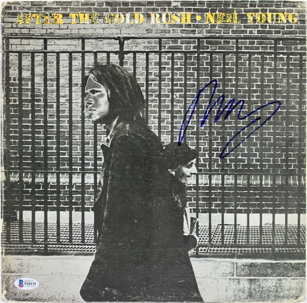 Neil Young Signed Album - "After The Gold Rush" (Beckett/BAS)