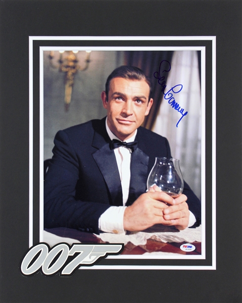 Sean Connery Superb Signed 11" x 14" Color Photo as "007: James Bond" (PSA/DNA)