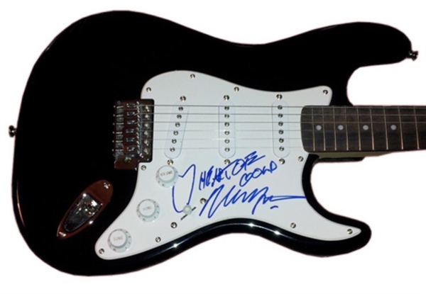 Neil Young Rare Signed & Inscribed Stratocaster Style Guitar (Beckett/BAS Guaranteed)