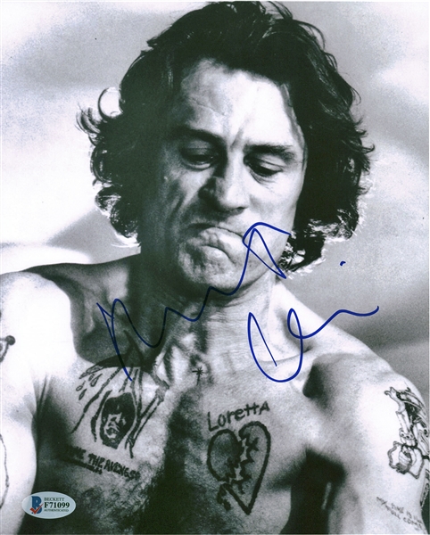Robert DeNiro Signed 8" x 10" Photograph (Beckett/BAS)