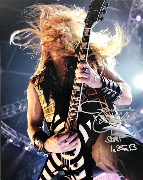 Zakk Wylde In-Person Signed 11" x 14" Color Photo (Beckett/BAS Guaranteed)