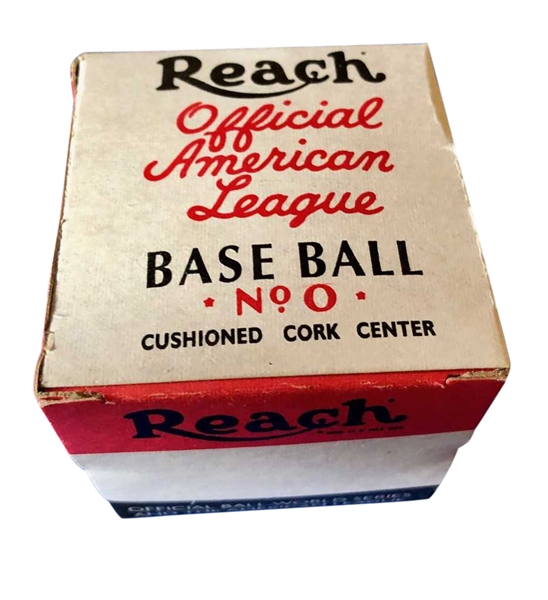 Reach Official OAL Harridge Baseball With Original Box!