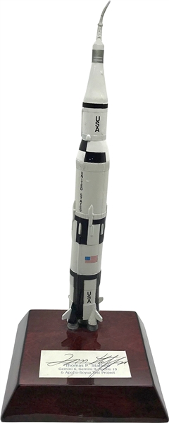 Thomas Stafford Signed 12" Gemini Model Rocket (Beckett/BAS Guaranteed)